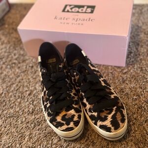 Kate Spade Keds Leopard Sneakers